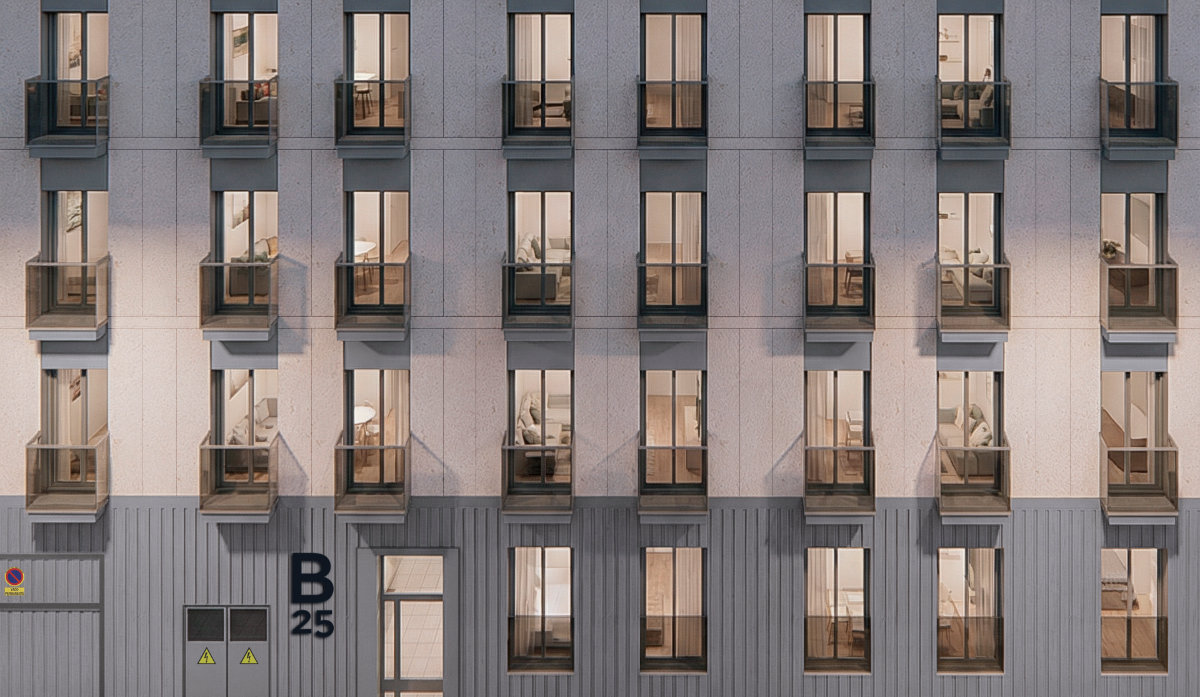 Vista General Edificio Béjar 25-27