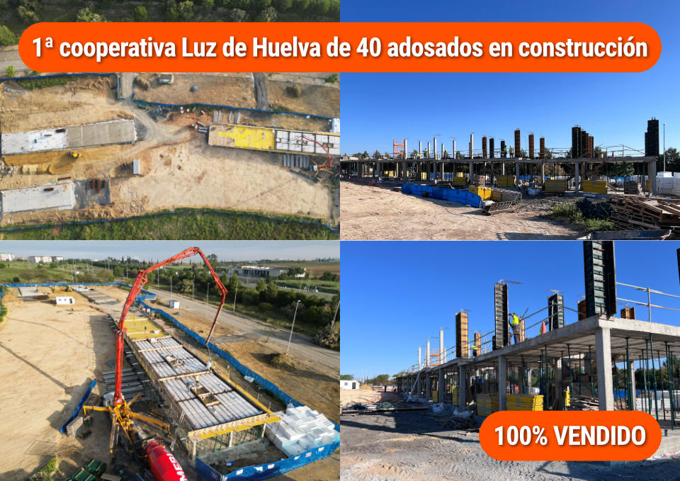 Estado obras 1ª cooperativa - Luz de Huelva